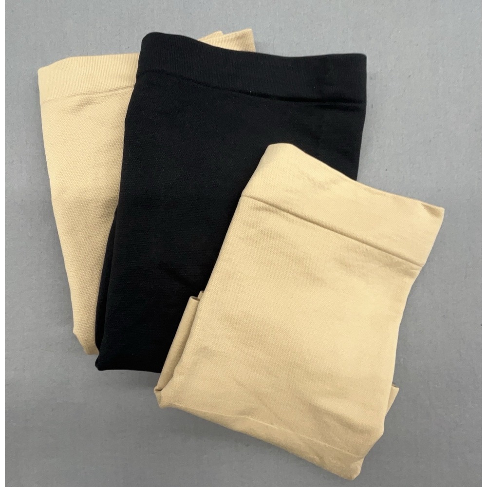 Jockey Shaping Briefs And Bra LOT OF 3 Sz S Black Beige Stretch Comfort Slimming